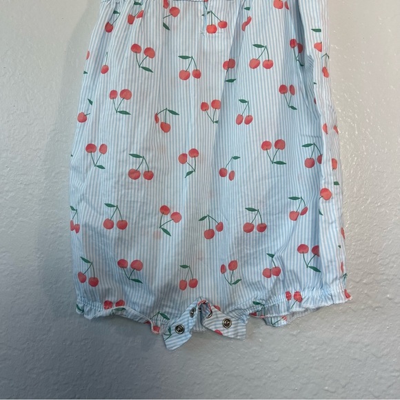 Baby Girls Cherries Romper Just One You - Picture 8 of 11